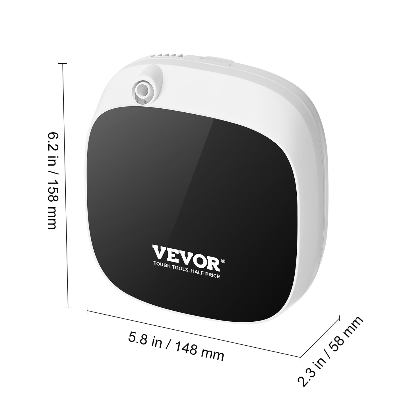 VEVOR Diffuseur d'huiles essentielles intelligent sans eau, alimenté par USB et batterie, pour la maison, le salon, la salle de bain et le spa.