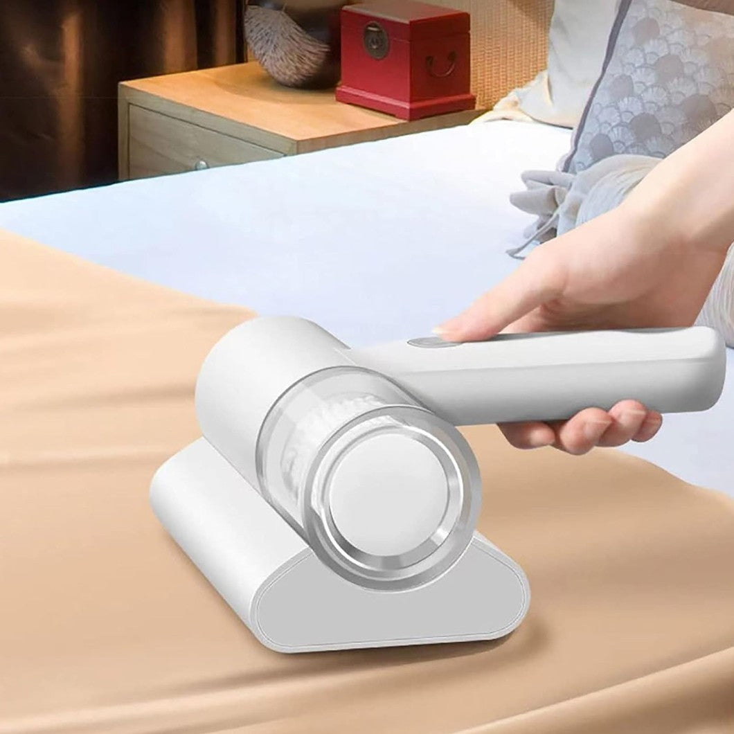 Aspirateur anti-poussière et anti-acariens, idéal pour matelas, canapé et tissus.