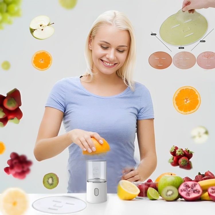 Machine automatique de fabrication de masques faciaux à base de fruits et légumes, mini appareil de rajeunissement de la peau du visage, à usage domestique