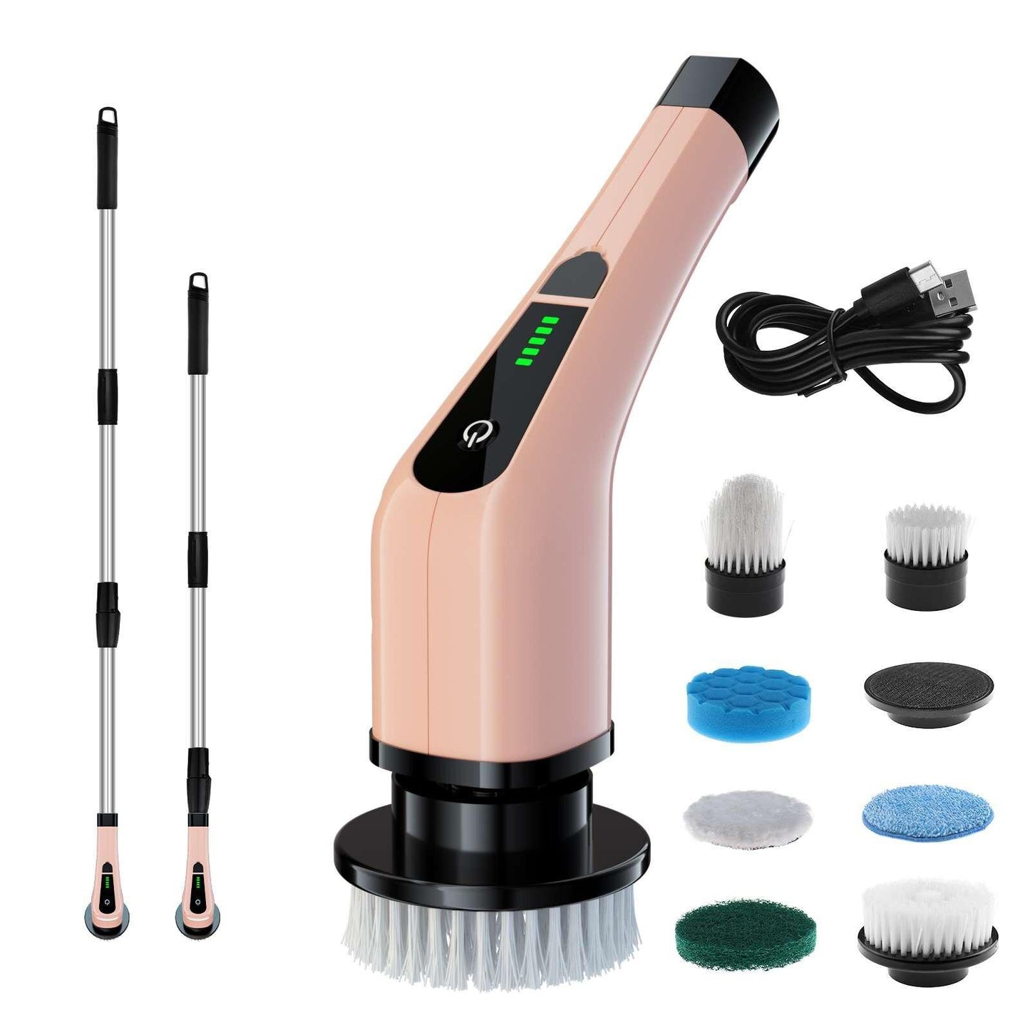 rosse électrique de nettoyage, idéale pour enlever facilement saletés et taches sur différentes surfaces.