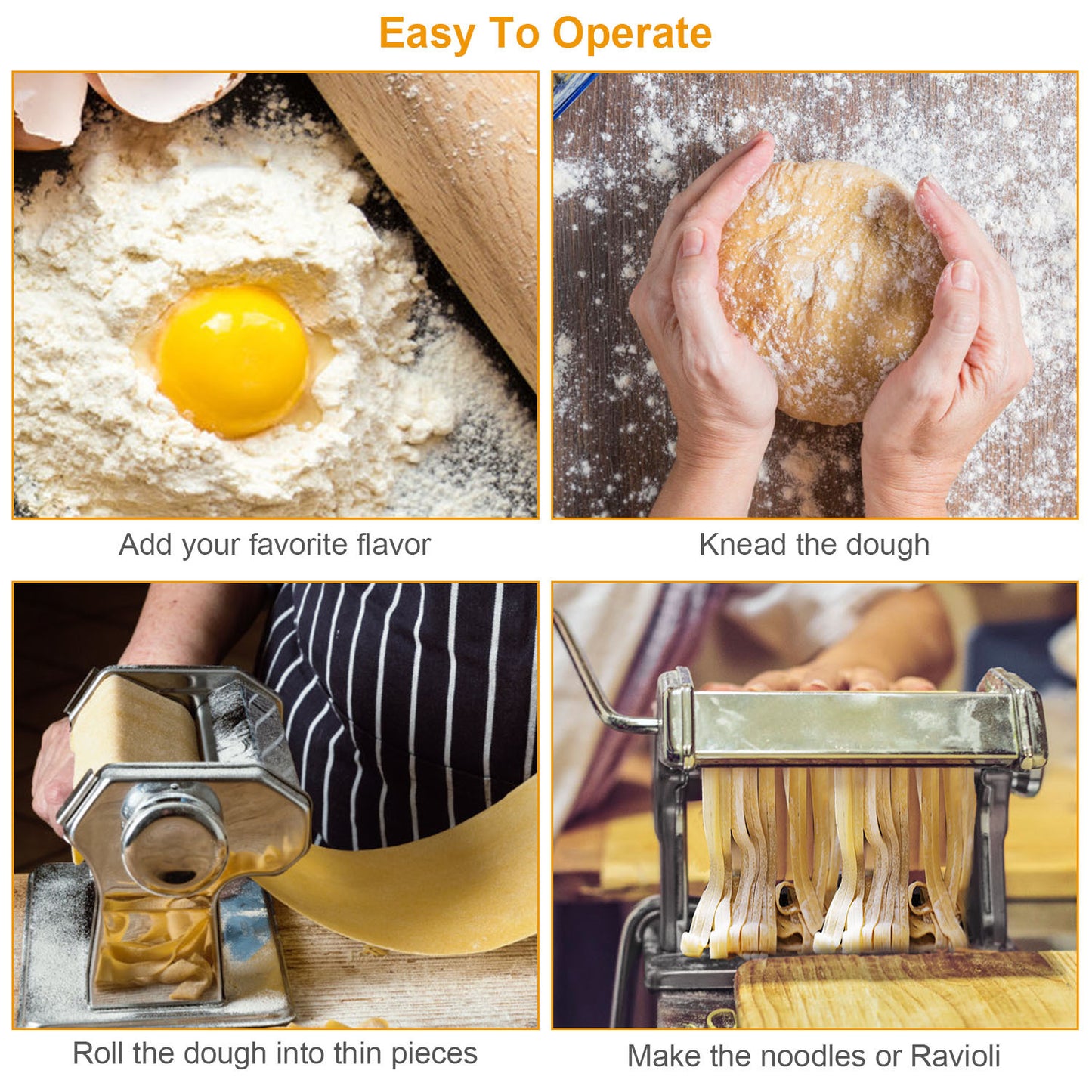 Machine à pâtes italienne, idéale pour préparer facilement pâtes fraîches maison