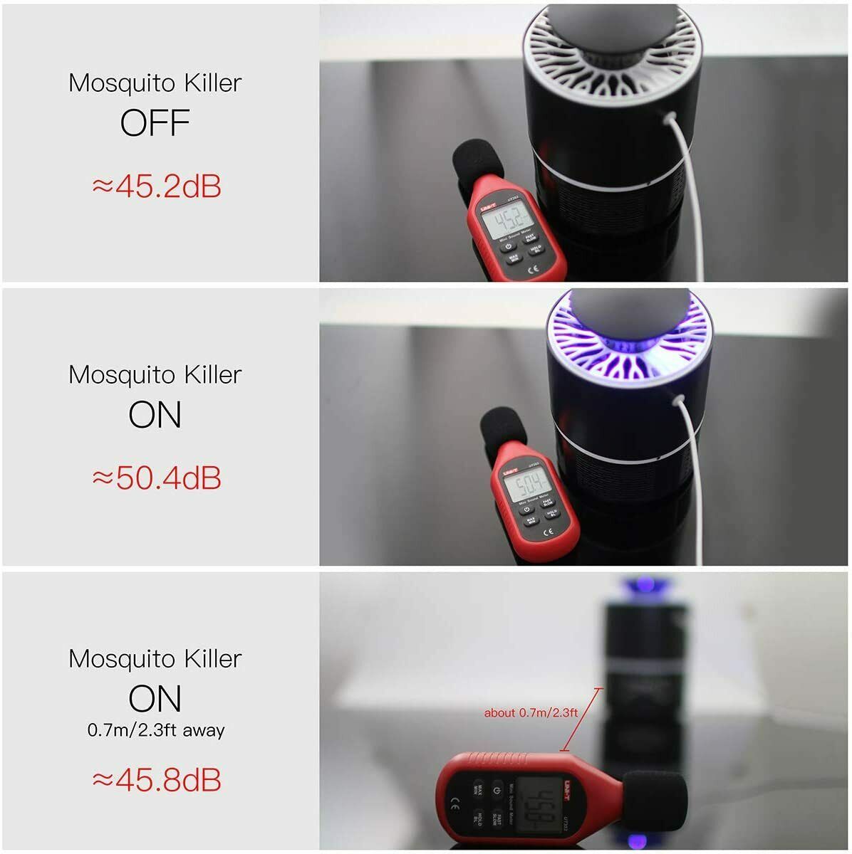 Lampe anti-moustiques électrique UV pour extérieur et intérieur, piège à insectes, USB