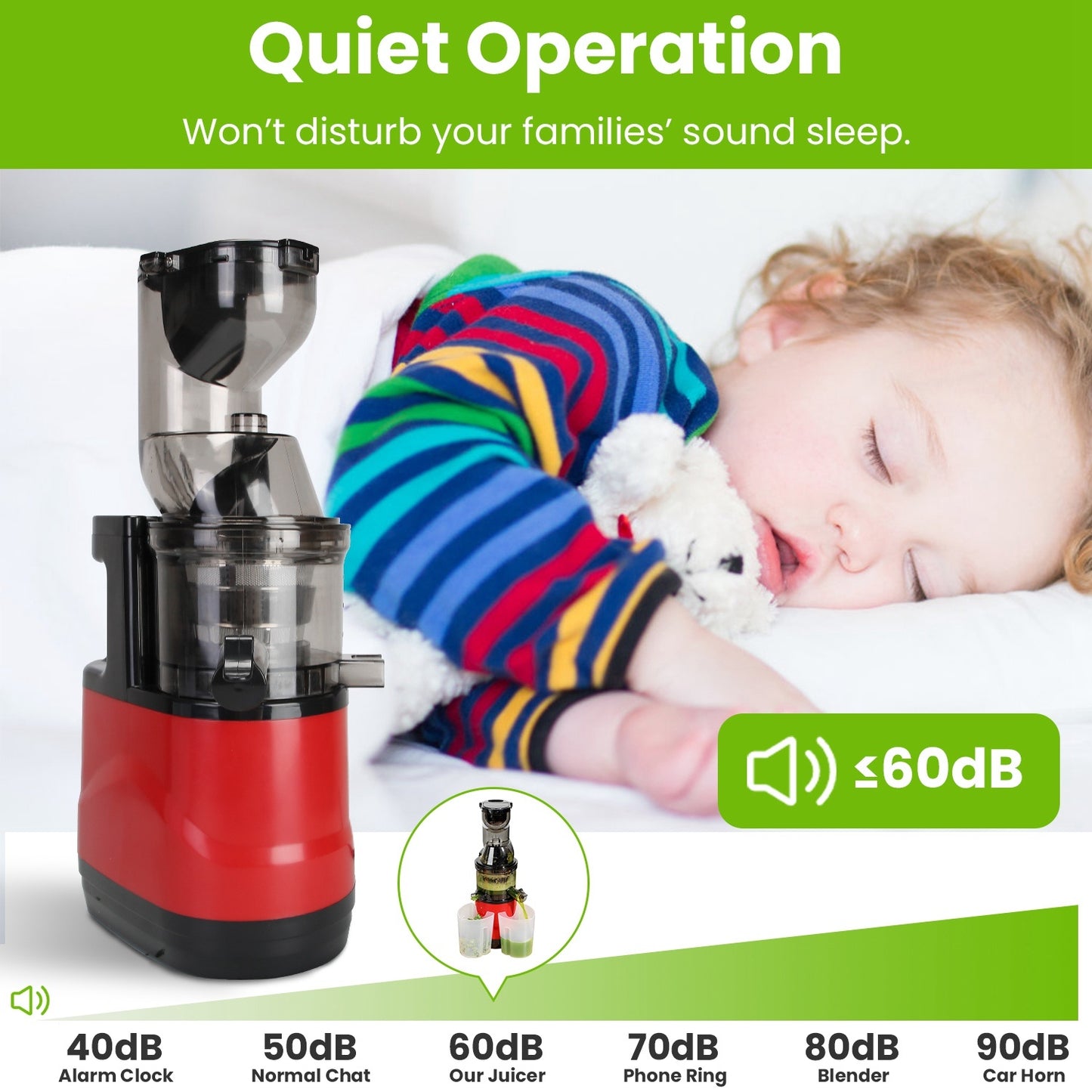Extracteur de jus à froid 300W