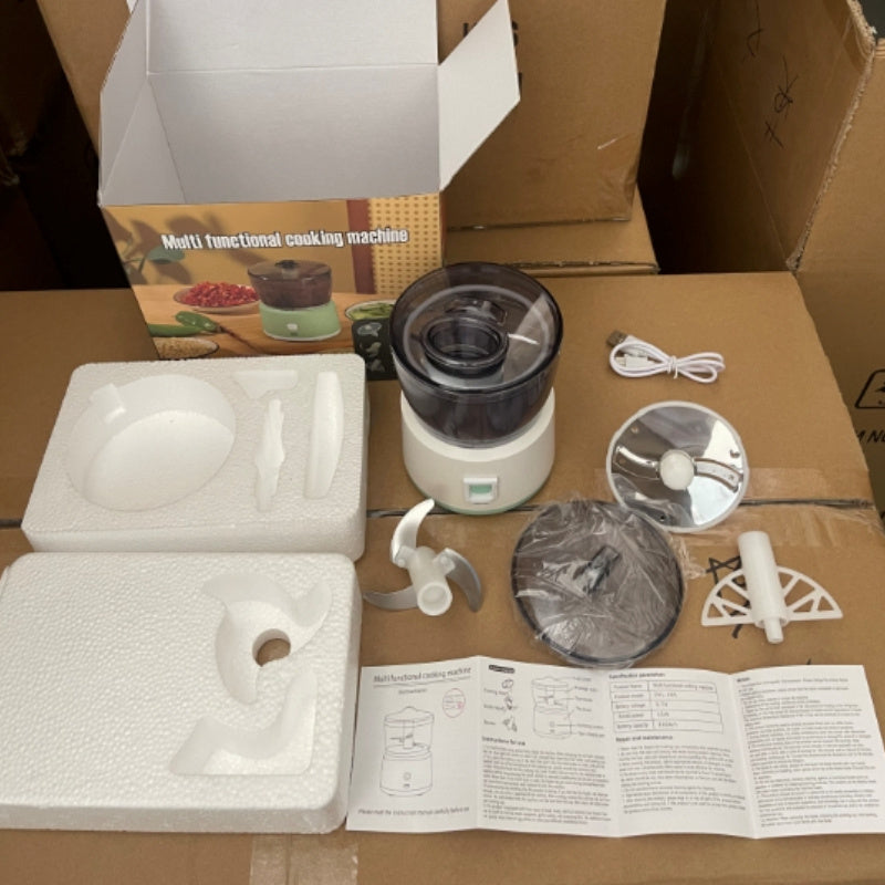 Robot culinaire multifonction sans fil – Mini hachoir portable pour viande & légumes