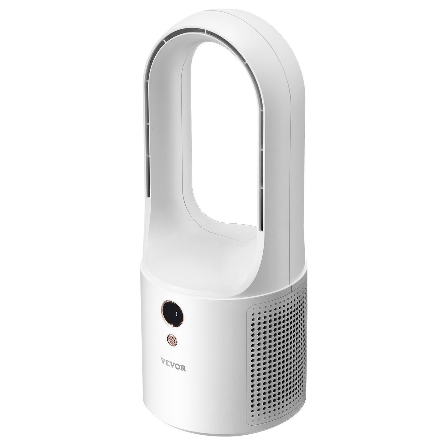 Ventilateur de bureau portable sans pales, silencieux, 6 vitesses, pour chambre et bureau