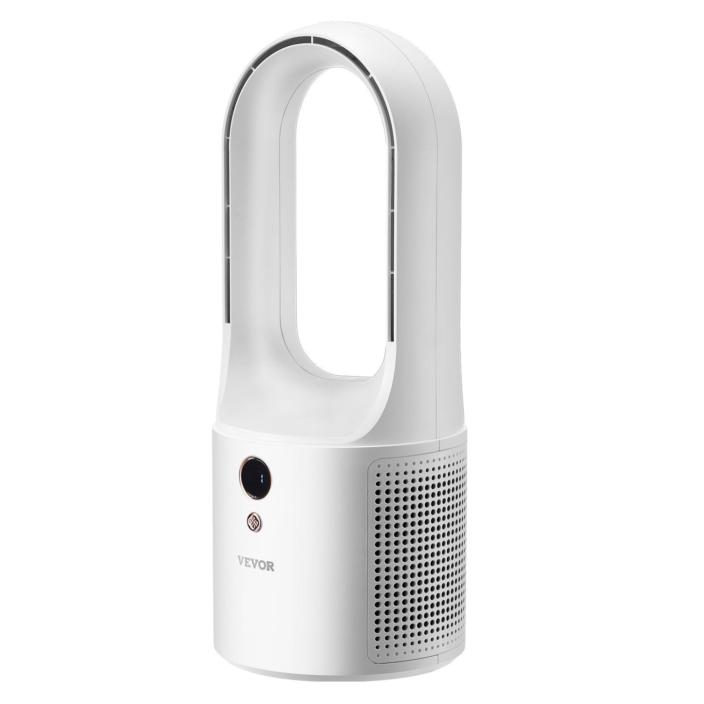 Ventilateur de bureau portable sans pales, silencieux, 6 vitesses, pour chambre et bureau