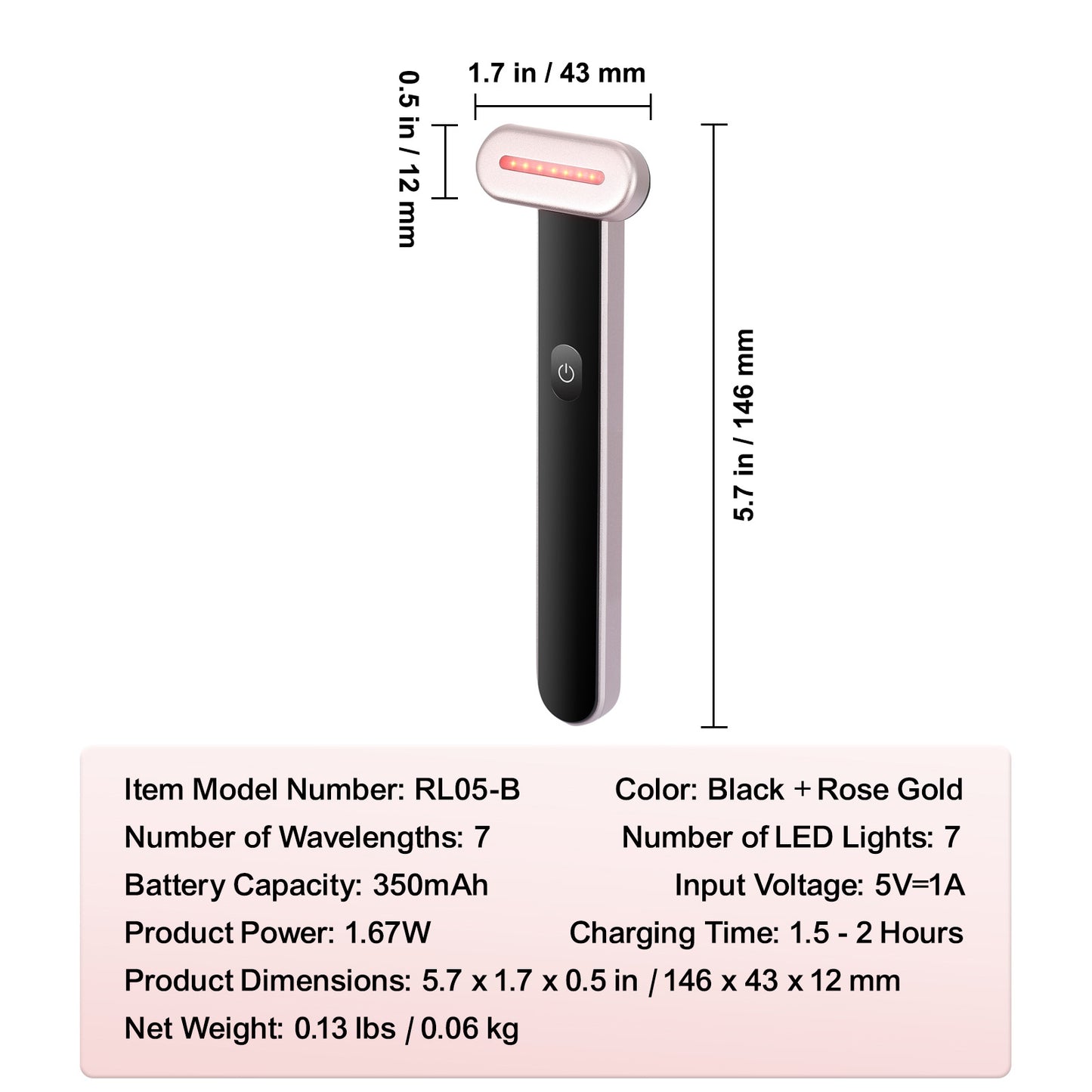 VEVOR Lampe de luminothérapie