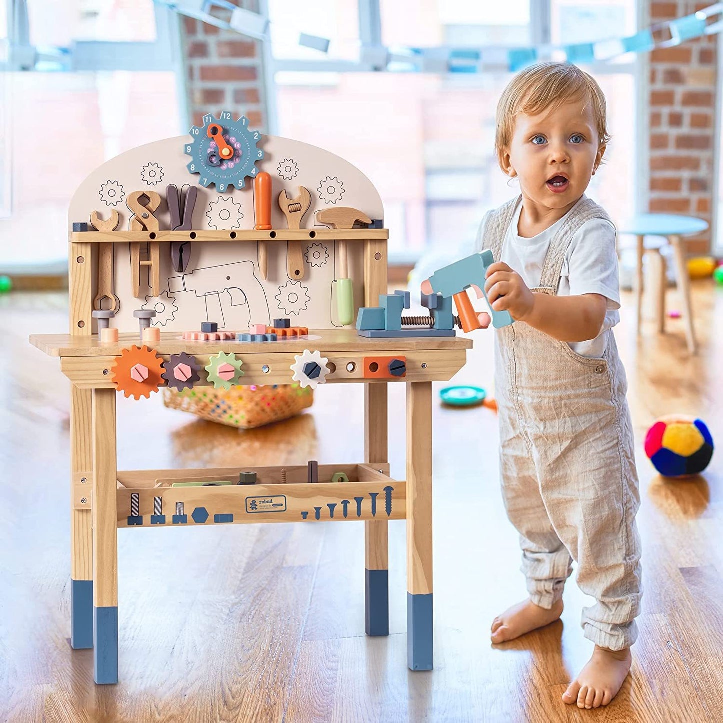 Ensemble de jeu d'établi ROBOTIME pour tout-petits et enfants