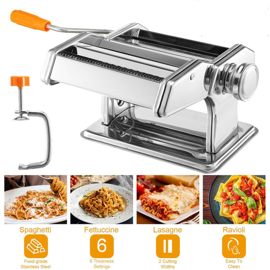 Machine à pâtes italienne, idéale pour préparer facilement pâtes fraîches maison