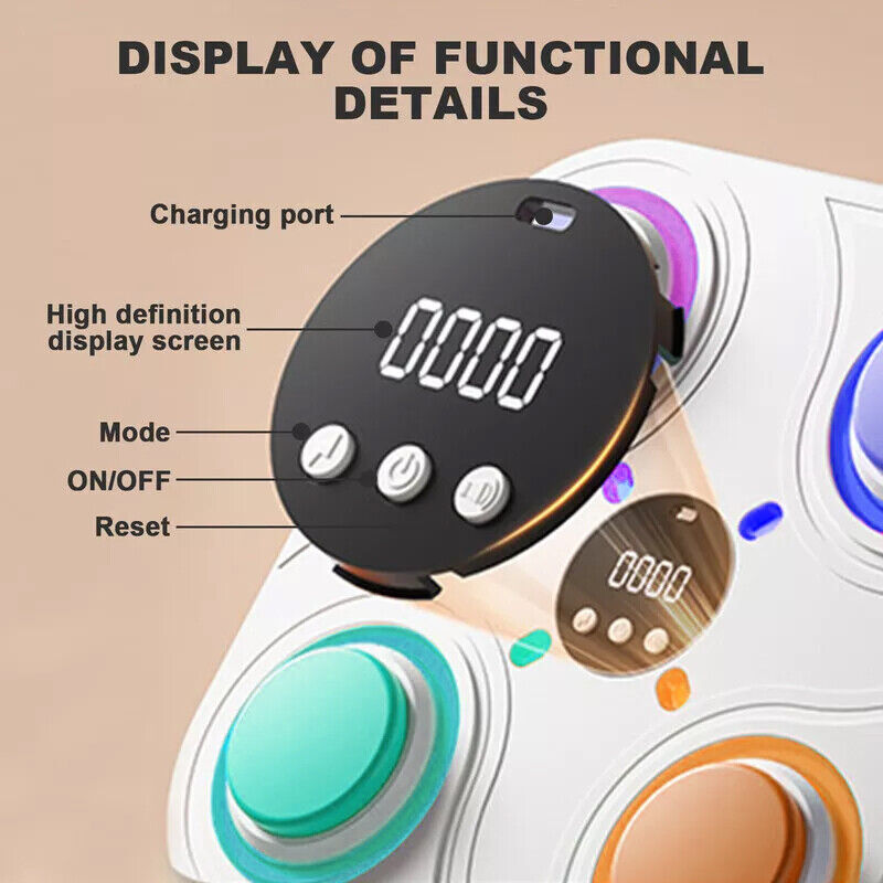 Machine de musique électronique de boxe intelligente, entraînement à domicile Bluetooth avec LED.