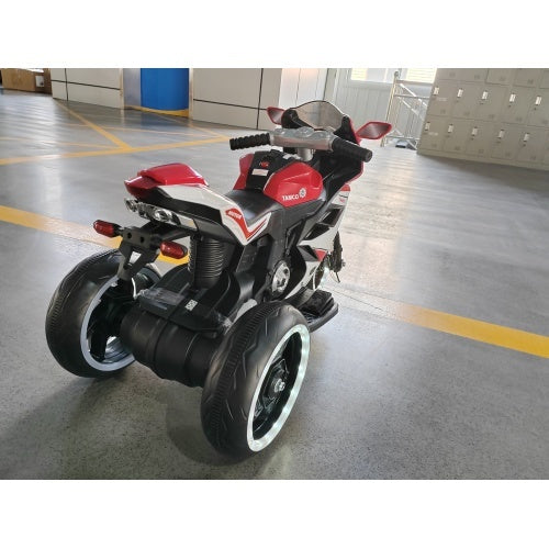 Moto électrique en plastique rouge 6 V pour enfants, jouet pour enfants, moto, voiture électrique pour enfants, moto électrique