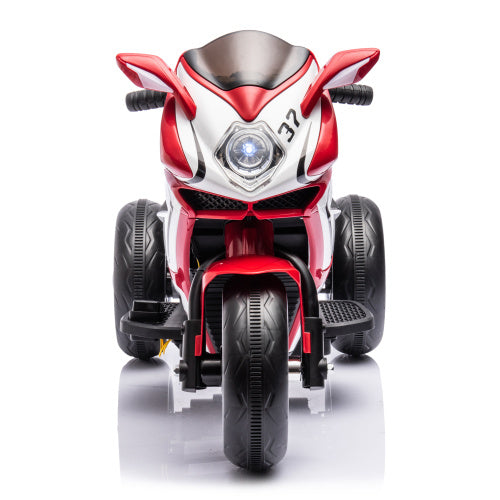 Moto électrique en plastique rouge 6 V pour enfants, jouet pour enfants, moto, voiture électrique pour enfants, moto électrique