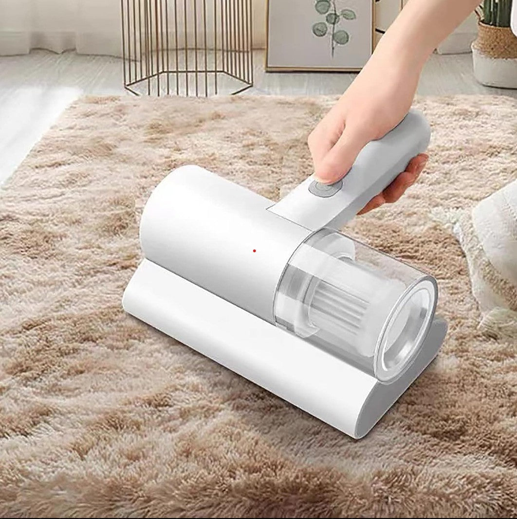 Aspirateur anti-poussière et anti-acariens, idéal pour matelas, canapé et tissus.