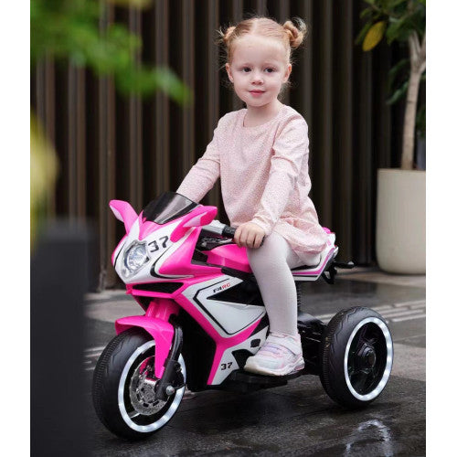 Moto électrique en plastique rouge 6 V pour enfants, jouet pour enfants, moto, voiture électrique pour enfants, moto électrique