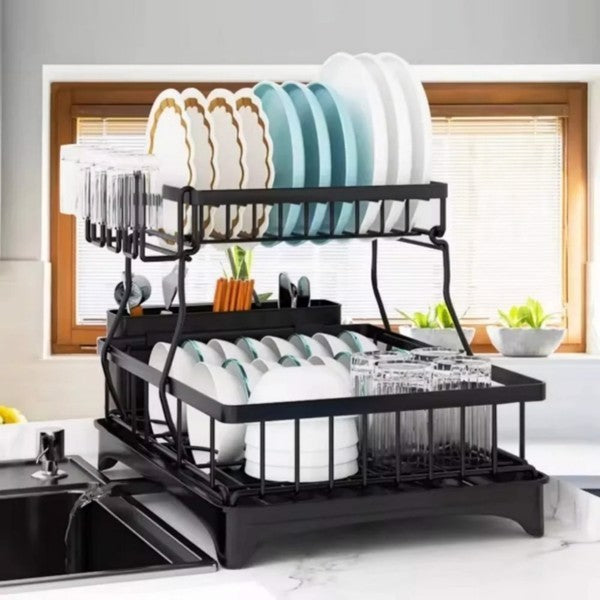 Étagère de comptoir pour filtre à eau de cuisine, pratique et peu encombrante pour organiser votre espace.
