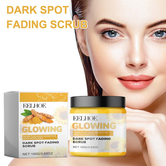 Gommage visage exfoliant au curcuma Eelhoe pour un nettoyage en profondeur des pores délicats et un soin nettoyant beauté