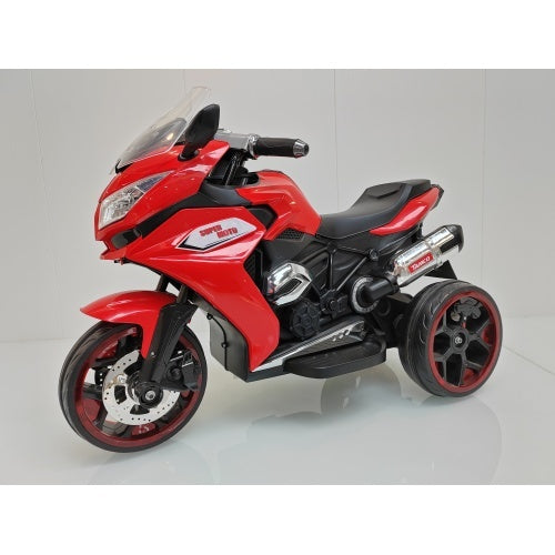 Moto électrique 12 V pour enfants, moto électrique à trois roues, jouets électriques pour enfants, motos à batterie rechargeables à 3 roues