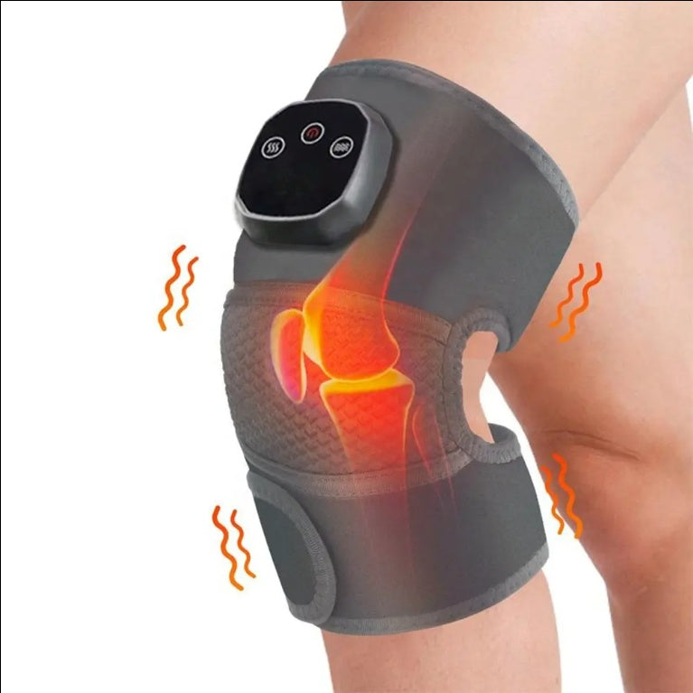 Masseur polyvalent pour genoux et jambes avec chaleur et vibrations réglables