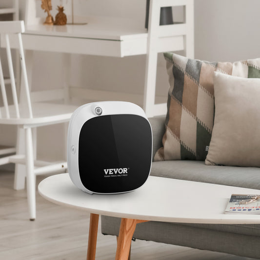 VEVOR Diffuseur d'huiles essentielles intelligent sans eau, alimenté par USB et batterie, pour la maison, le salon, la salle de bain et le spa.