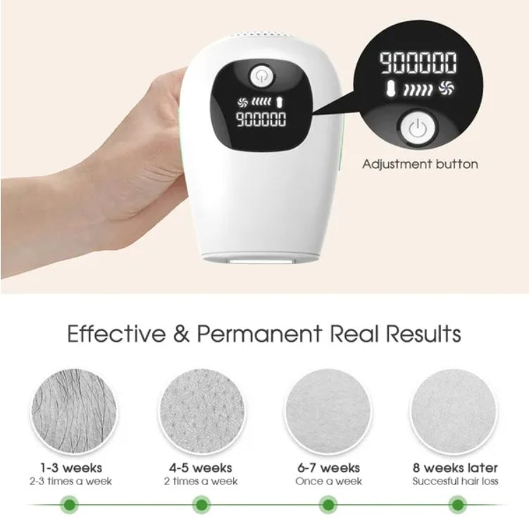 Épilateur laser professionnel IPL, épilation du corps, du maillot, des jambes, 900 000 flashs, 5 niveaux, épilateur électrique indolore
