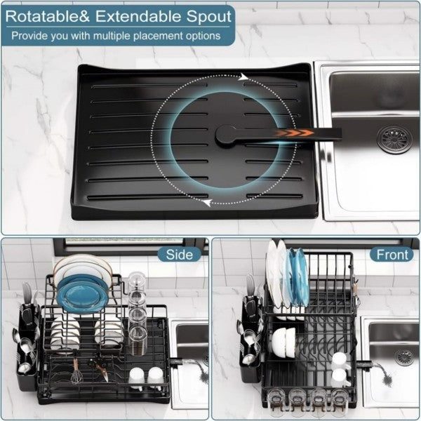 Étagère de comptoir pour filtre à eau de cuisine, pratique et peu encombrante pour organiser votre espace.